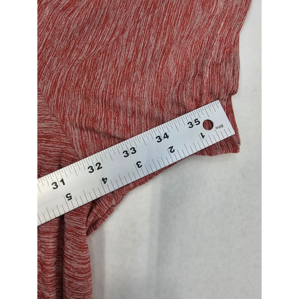 Three Sixty Six Mens Heathered Red Polo Shirt‎ Short Sleeve Casual Golf Size 2XL - Picture 7 of 7